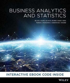 Business Analytics and Statistics (1st Edition)