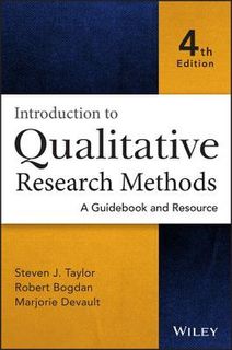Introduction to Qualitative Research Methods: A Guidebook and Resource (4th Edition)