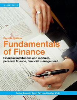 Fundamentals of Finance (4th Edition)