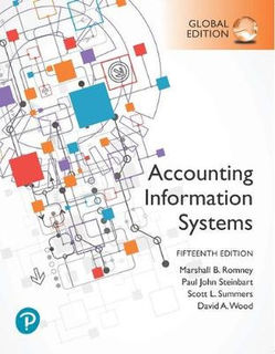 Accounting Information Systems, Global Edition (15th Edition)