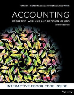 Accounting: Reporting, Analysis and Decision Making (7th Edition)