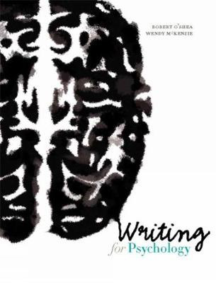 Writing for Psychology (6th Edition)
