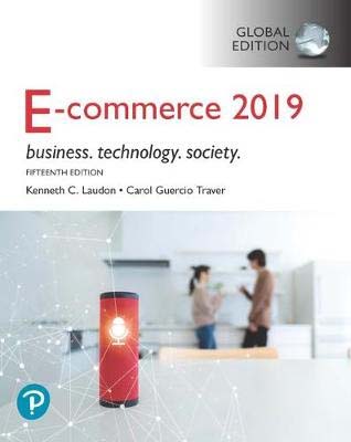 E-Commerce (15th Edition - 2019 Edition Global Edition)