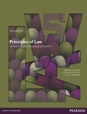 Principles of Law for New Zealand Business Students (5th Edition)