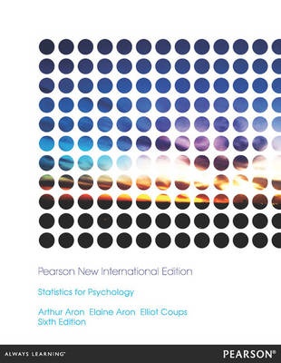 Statistics for Psychology: Pearson New International Edition (6th Edition)