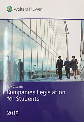 New Zealand Companies Legislation for Students 2018