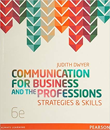 Communication for Business and the Professions: Strategies and Skills (6th Edition)